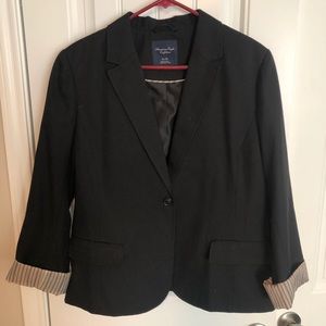 AE black blazer